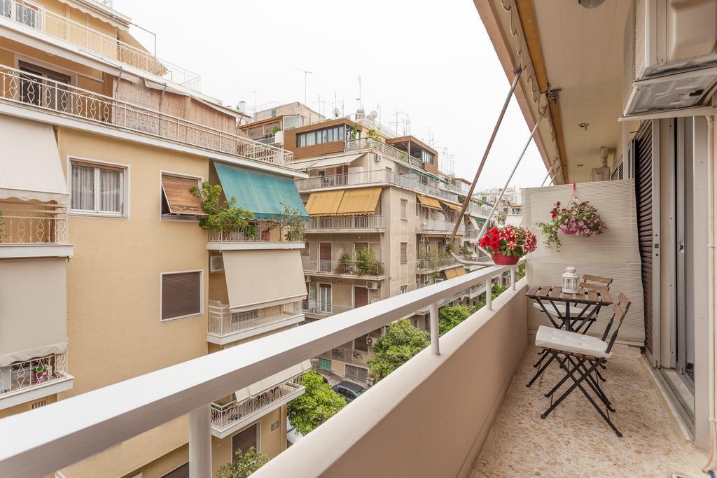 Tranquil Central Apt, Behind Athens Caravel Area מראה חיצוני תמונה