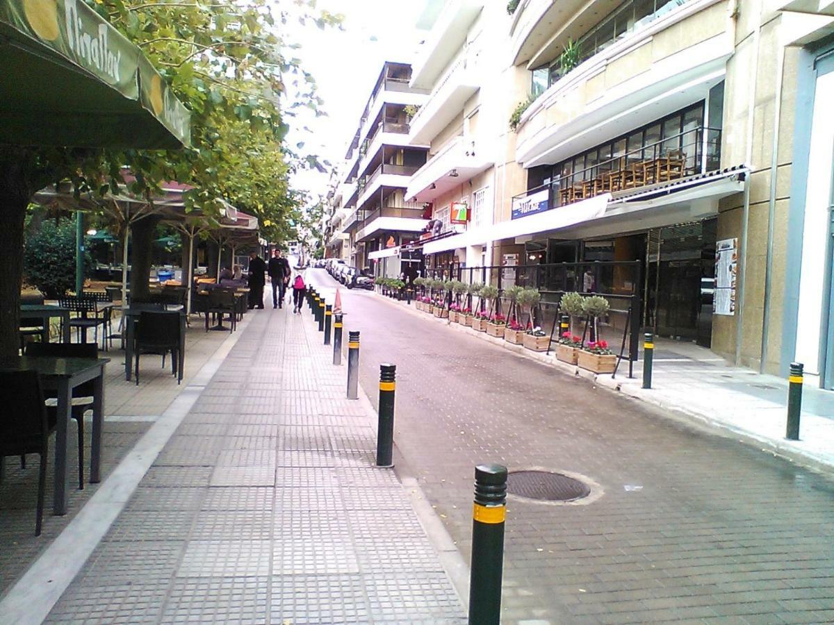 Tranquil Central Apt, Behind Athens Caravel Area מראה חיצוני תמונה