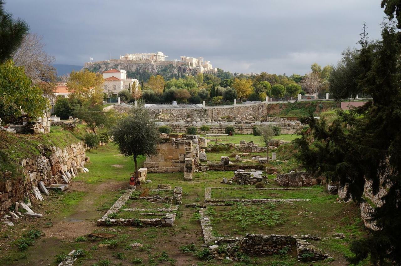 Tranquil Central Apt, Behind Athens Caravel Area מראה חיצוני תמונה