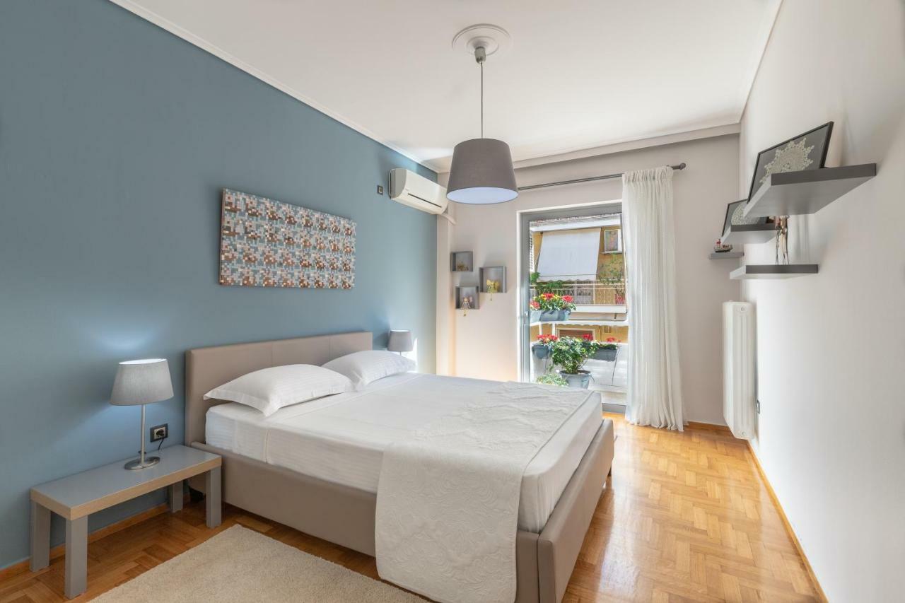 Tranquil Central Apt, Behind Athens Caravel Area מראה חיצוני תמונה
