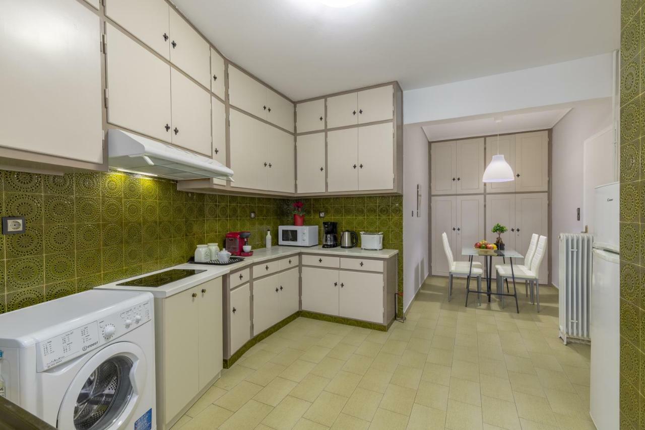 Tranquil Central Apt, Behind Athens Caravel Area מראה חיצוני תמונה
