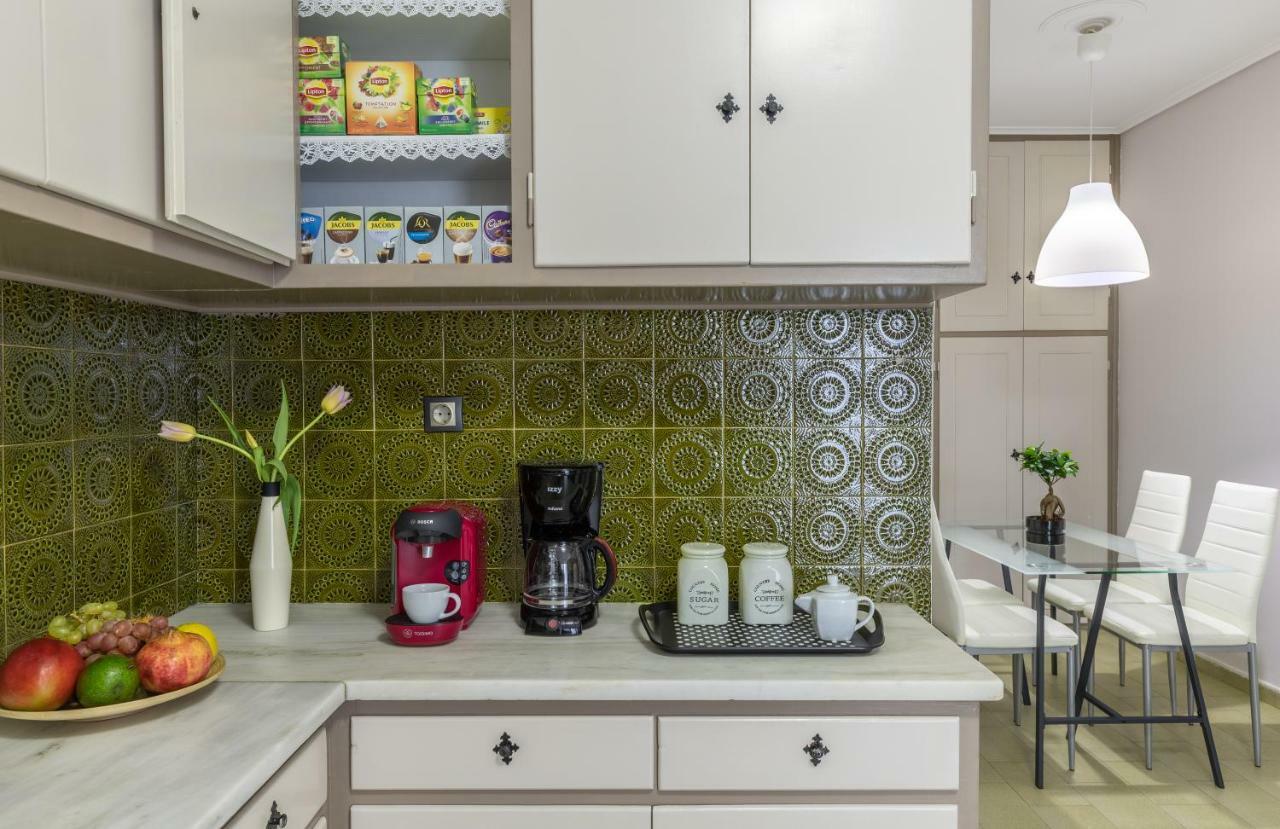 Tranquil Central Apt, Behind Athens Caravel Area מראה חיצוני תמונה